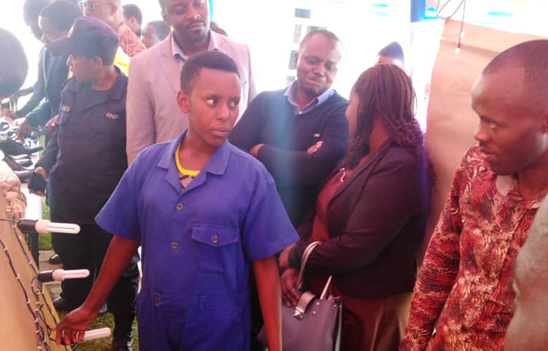 A group of young Rwandans are in attendance at the National Youth Summit.