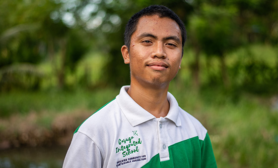 Portrait of a young person representing youth workforce development.