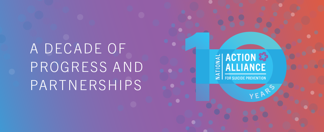 A graphic of Action Alliance 10 years' partnership with EDC